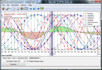 1st Biorhythm screenshot 4