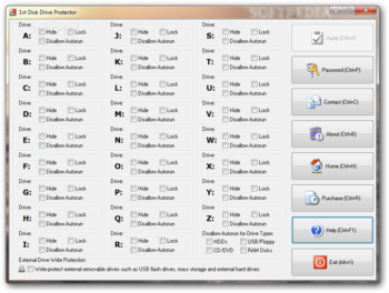 1st Disk Drive Protector screenshot
