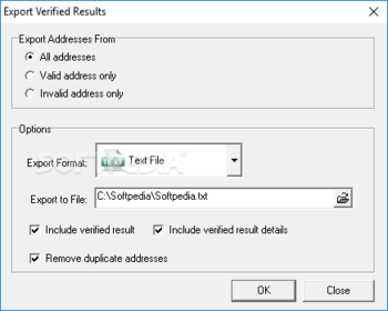 1st Email Address Verifier screenshot 2