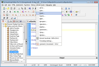 1st JavaScript Editor Pro screenshot 8