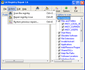 1st Registry Repair screenshot 2