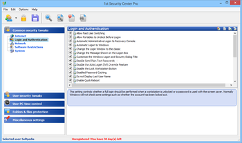 1st Security Center Pro screenshot 3