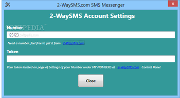 2-WaySMS.com SMS Messenger screenshot