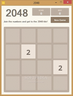 2048 Desktop screenshot