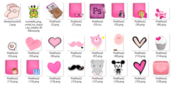 23 Cute Icons Pack screenshot