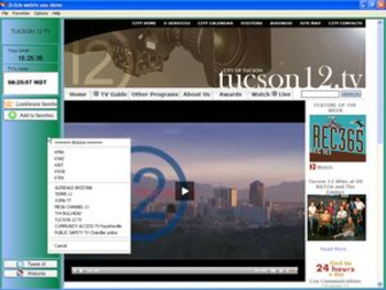 2Click Web TVs USA screenshot