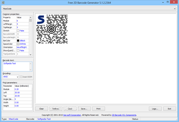 2D Barcode VCL Components screenshot