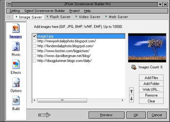 2Flyer Screensaver Builder Standard screenshot 2