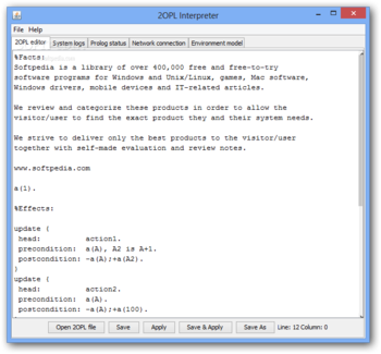 2OPL Interpreter screenshot