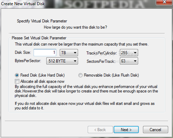 2TB Virtual Disk 2011 screenshot 2