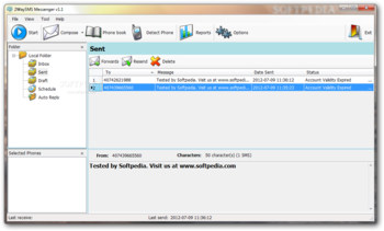 2WaySMS Messenger screenshot