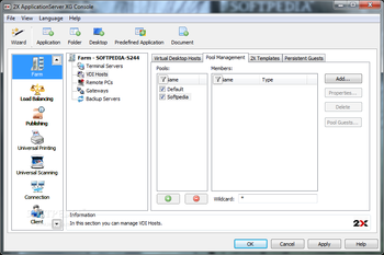 2X ApplicationServer screenshot 3