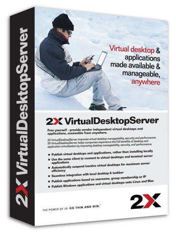 2X VirtualDesktopServer screenshot