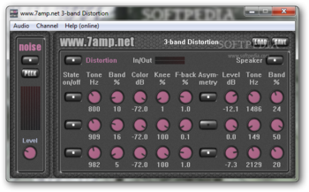 3-band Distortion screenshot