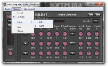 3-band Distortion screenshot 2