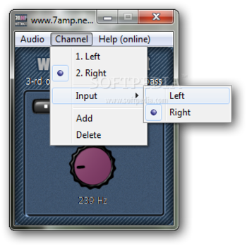 3-rd order Butterworth high-pass screenshot 2