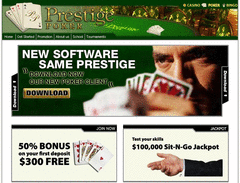 300$ PRESTIGE POKER DELUXE screenshot