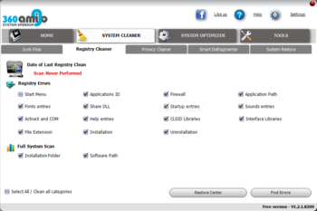 360Amigo System Speedup screenshot 3