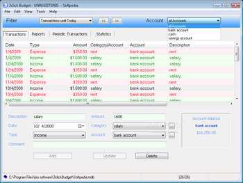 3clickBudget screenshot