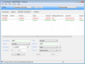 3clickBudget screenshot 2