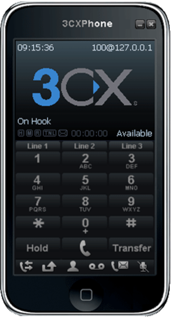 3CXPhone screenshot