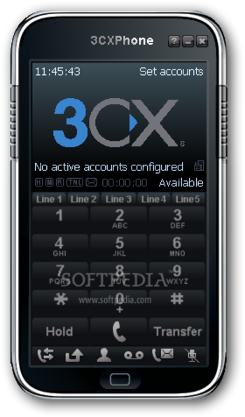 3CXPhone Softphone for Windows screenshot