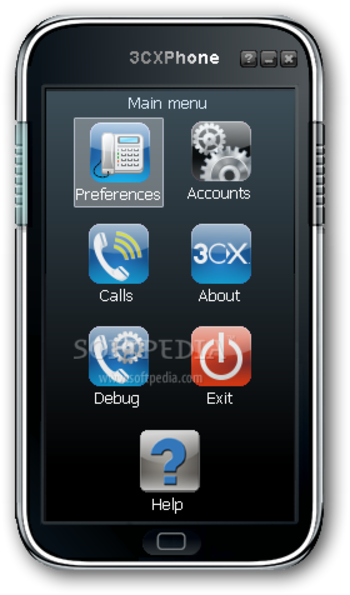 3CXPhone Softphone for Windows screenshot 2