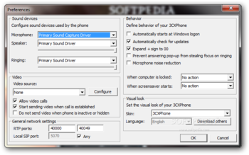 3CXPhone Softphone for Windows screenshot 6