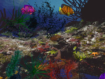 3D Angelfish screenshot