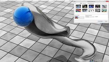3D Balls Windows 7 Theme screenshot