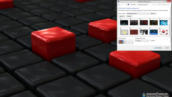 3D Blocks Windows 7 Theme screenshot