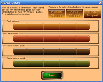 3D Button Suite screenshot