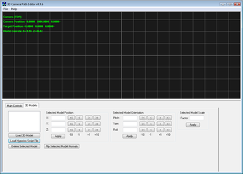 3D Camera Path Editor screenshot 2