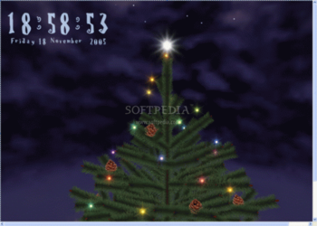 3d Christmas Tree ScreenSaver screenshot 2