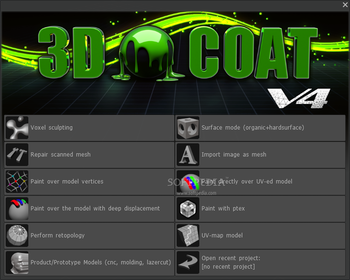 3D-Coat (formerly 3D-Brush) screenshot 21