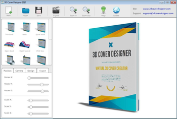 3D Cover Designer screenshot