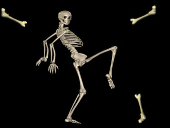 3D Dancing Skeleton screenshot