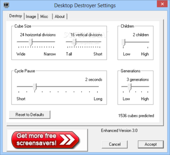 3D Desktop Destroyer screenshot 2
