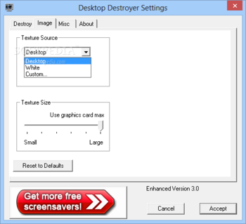 3D Desktop Destroyer screenshot 3