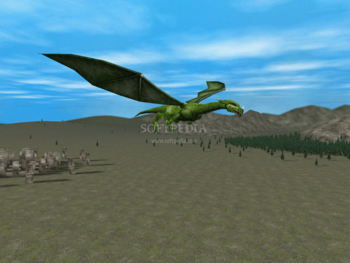 3D Dragons Screensaver screenshot