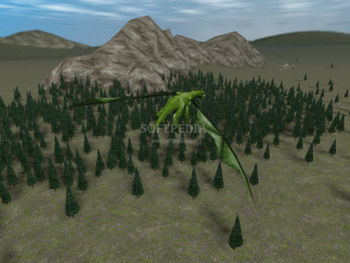 3D Dragons Screensaver screenshot 3