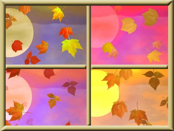 3D Falling Autumn Leaves screenshot