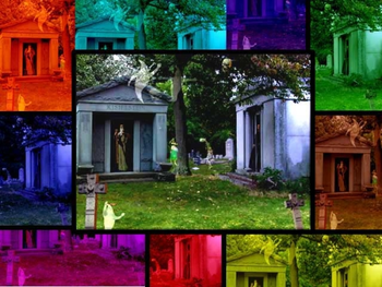 3D Ghosts in the Graveyard screenshot