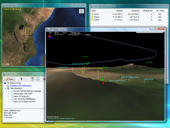 3D Global Terrain screenshot