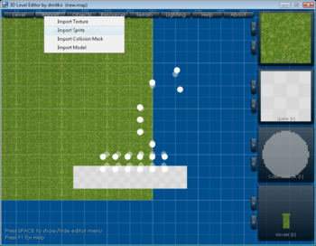 3D Level Editor screenshot 2