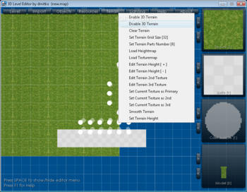 3D Level Editor screenshot 5