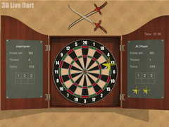 3D Live Darts screenshot