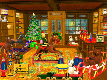 3D Magic Christmas Toy Shop screenshot