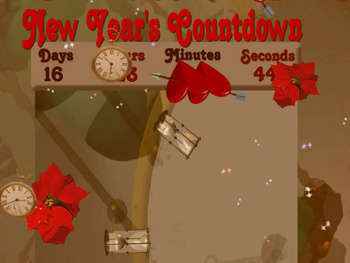 3D New Year's Countdown screenshot