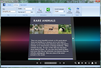 3D PageFlip Lite screenshot 2